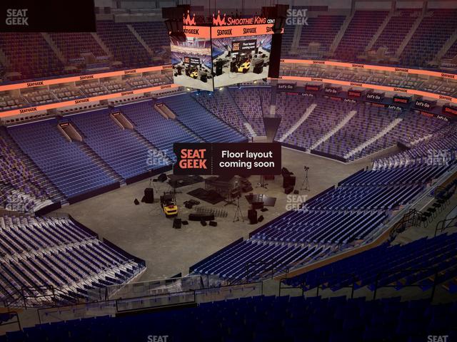 Smoothie King Center - Section 320 Seat View