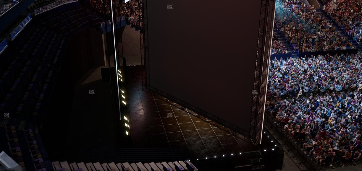 Smoothie King Center - Section 320 Seat View