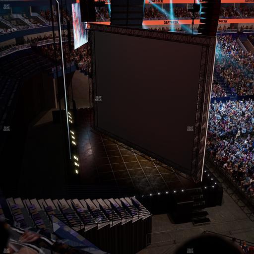 Smoothie King Center - Section 320 Seat View