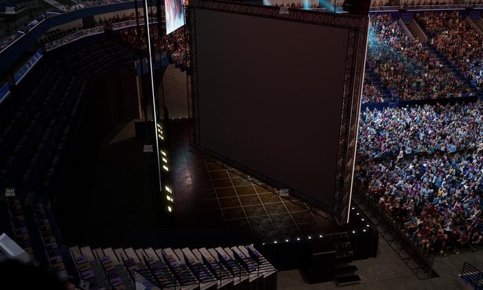 Smoothie King Center - Section 320 Seat View