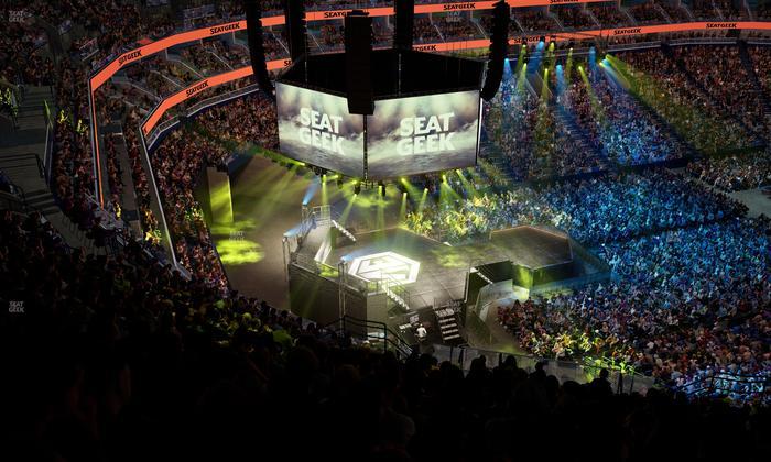 Smoothie King Center - Section 320 Seat View