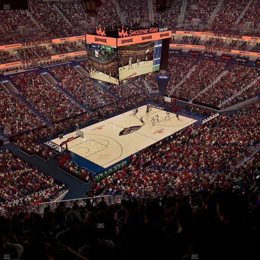 Smoothie King Center - Section 320 Seat View