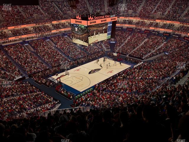 Smoothie King Center - Section 320 Seat View