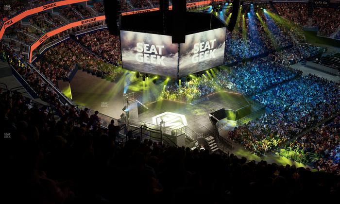 Smoothie King Center - Section 321 Seat View