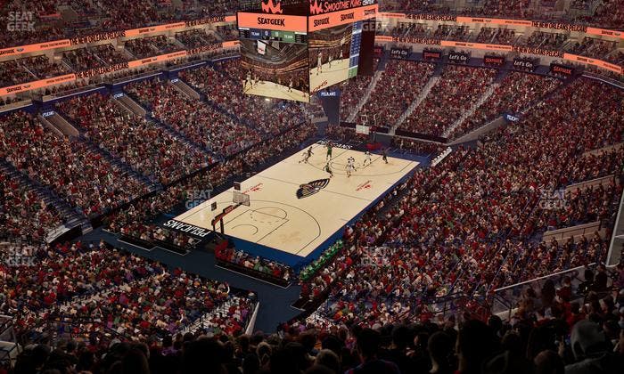 Smoothie King Center - Section 321 Seat View