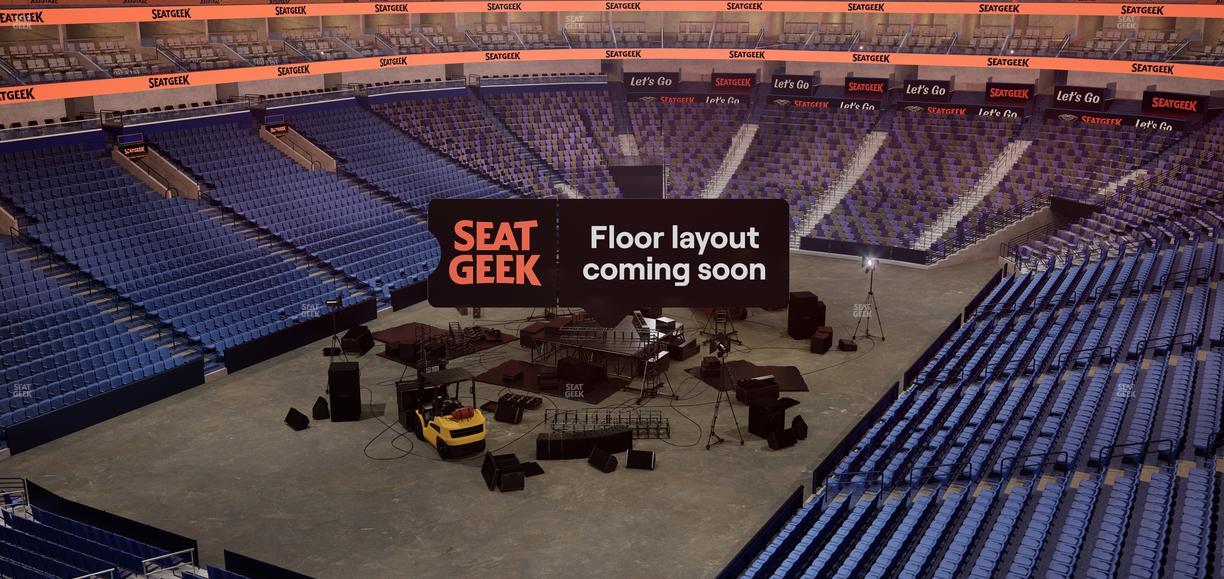 Smoothie King Center - Section 321 Seat View