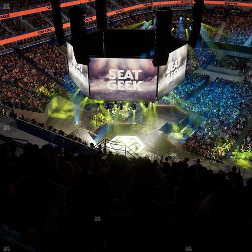 Smoothie King Center - Section 322 Seat View