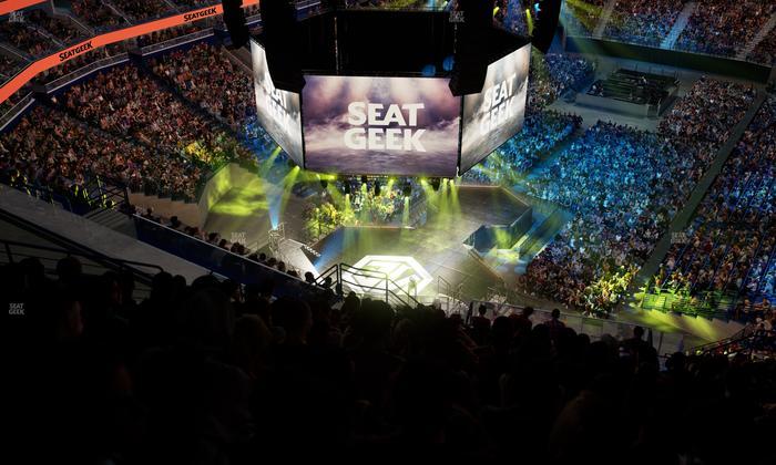 Smoothie King Center - Section 322 Seat View