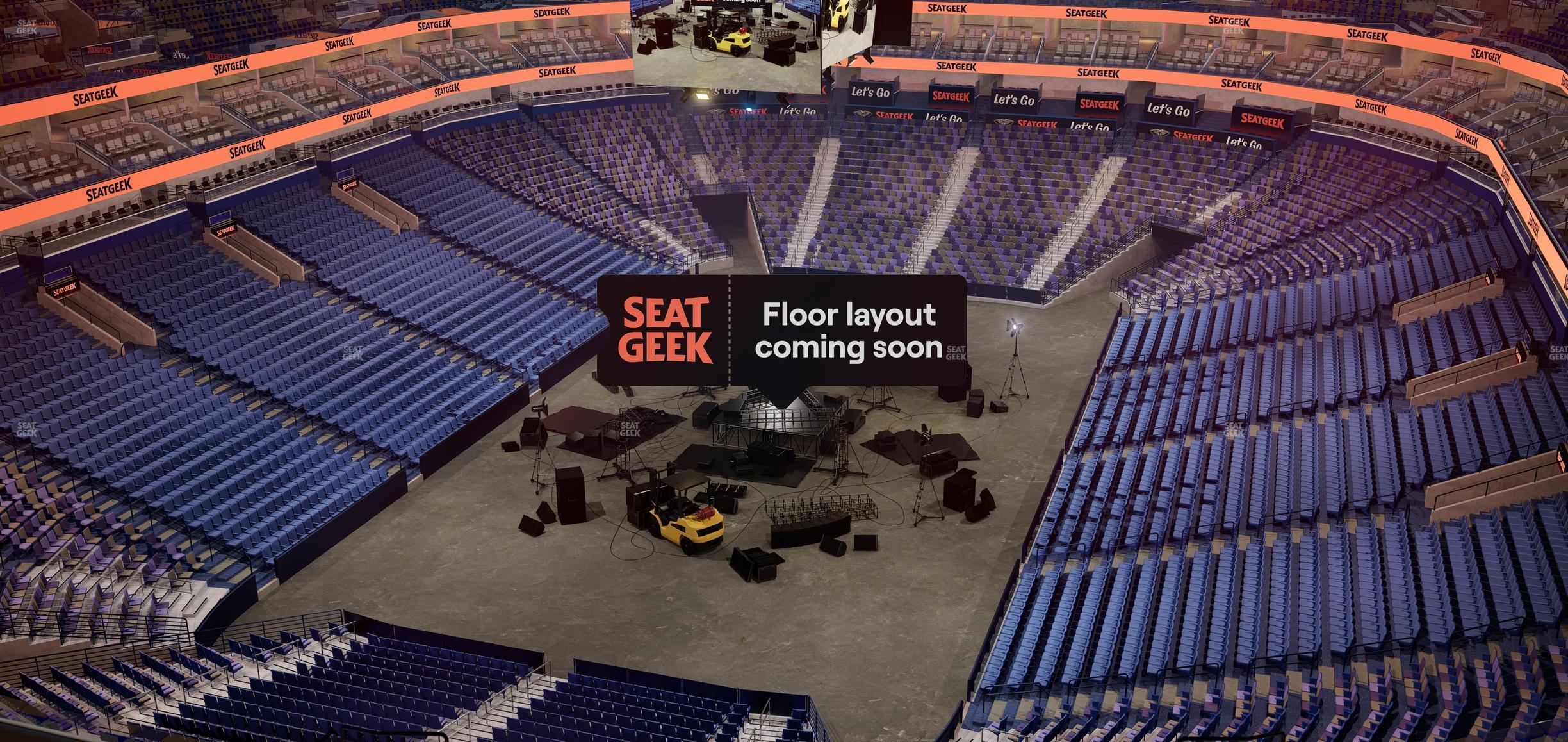 Smoothie King Center - Section 322 Seat View