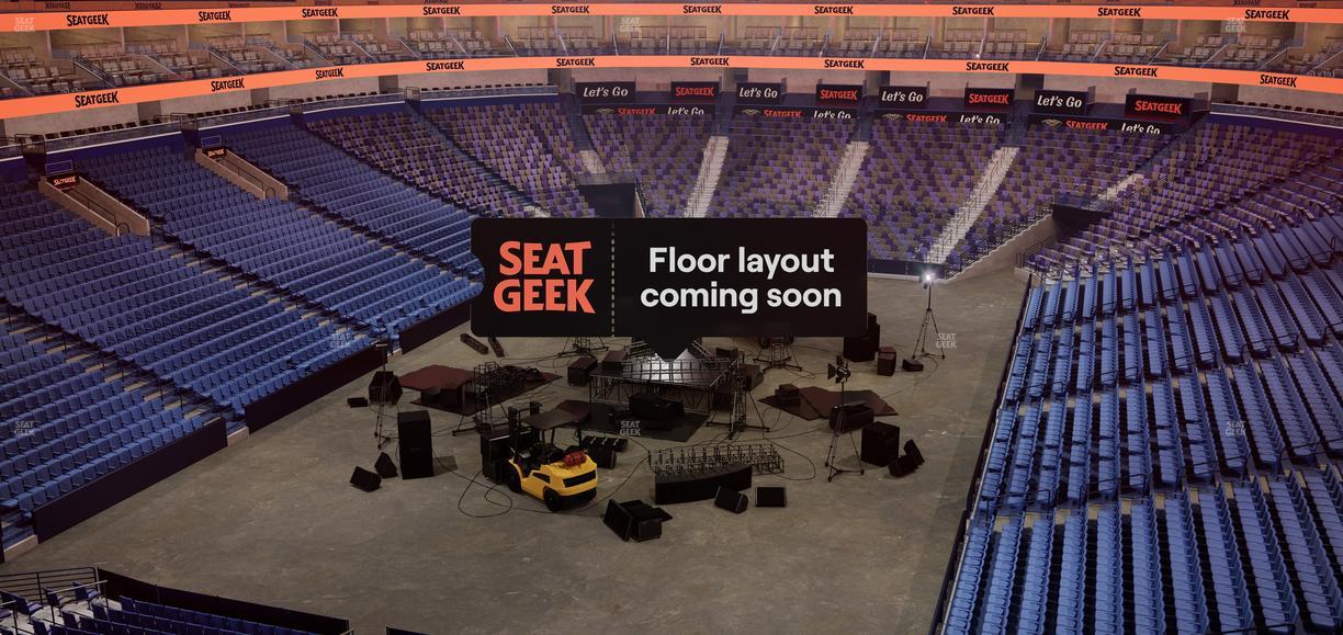 Smoothie King Center - Section 322 Seat View