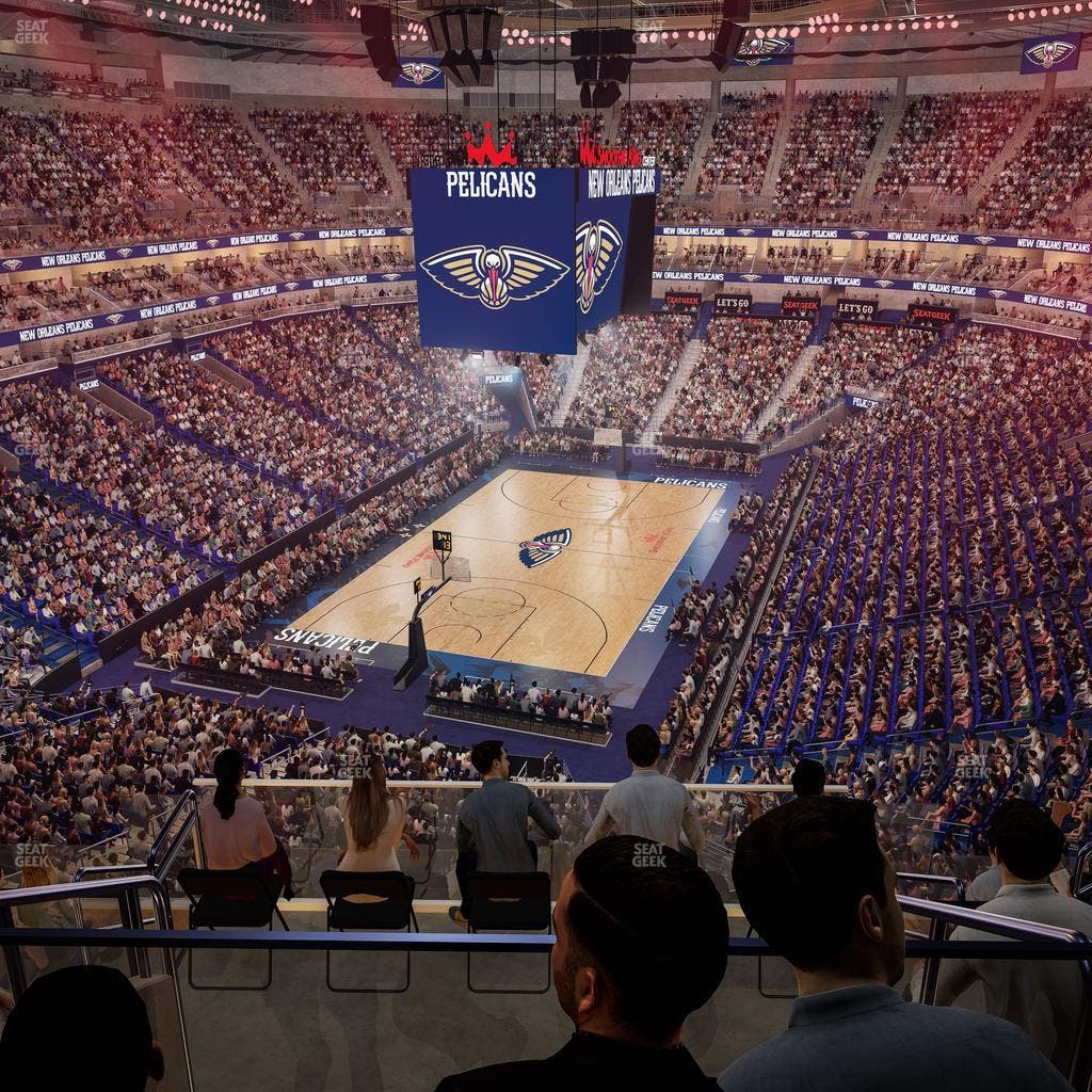 Smoothie King Center - Section 322 Seat View