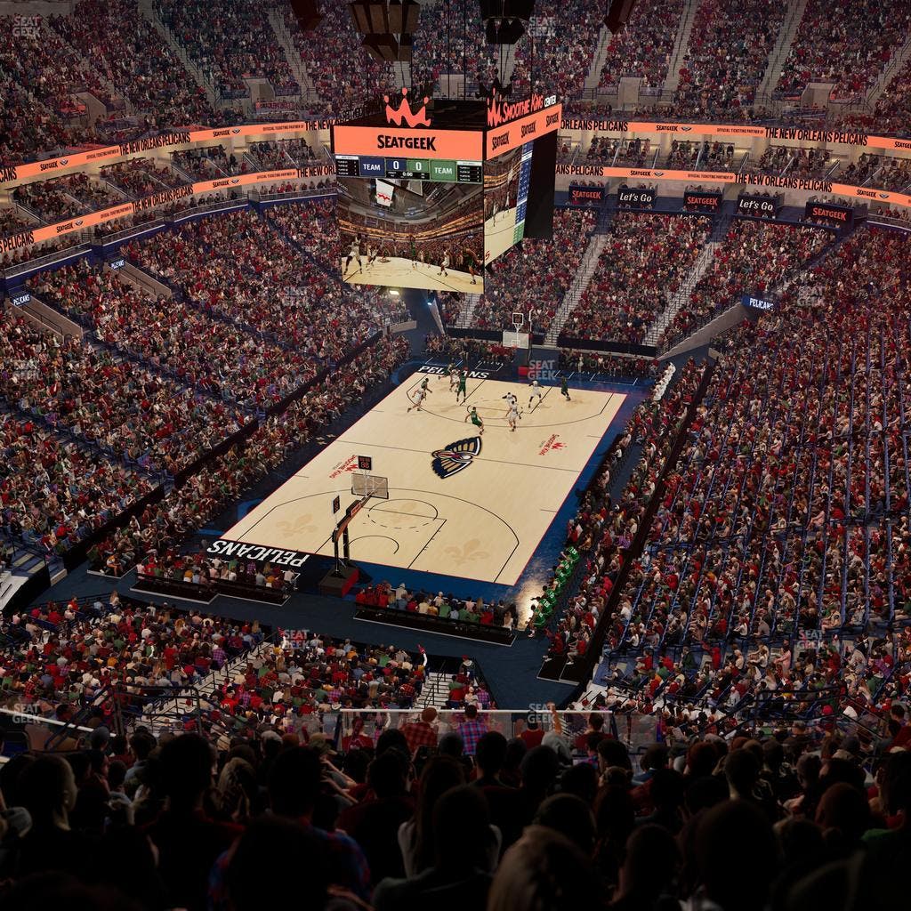 Smoothie King Center - Section 322 Seat View