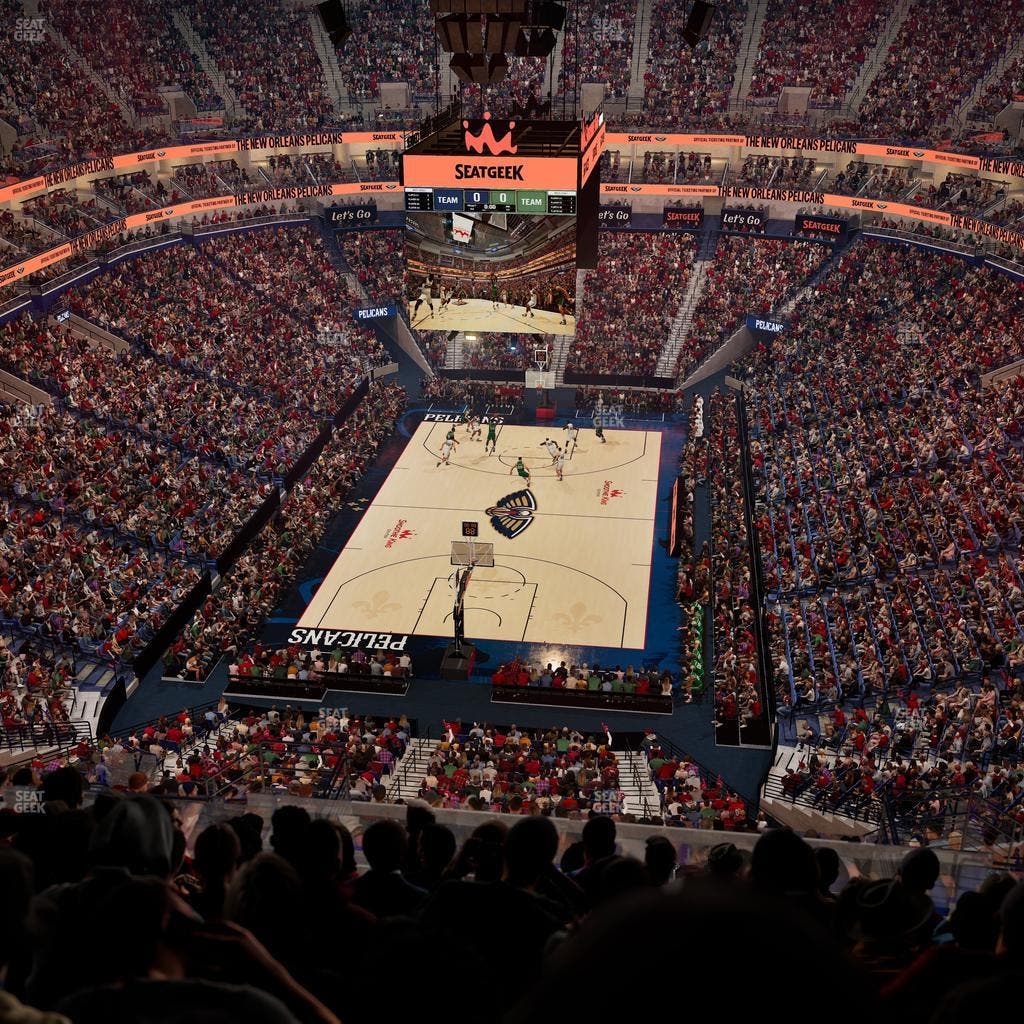 Smoothie King Center - Section 323 Seat View