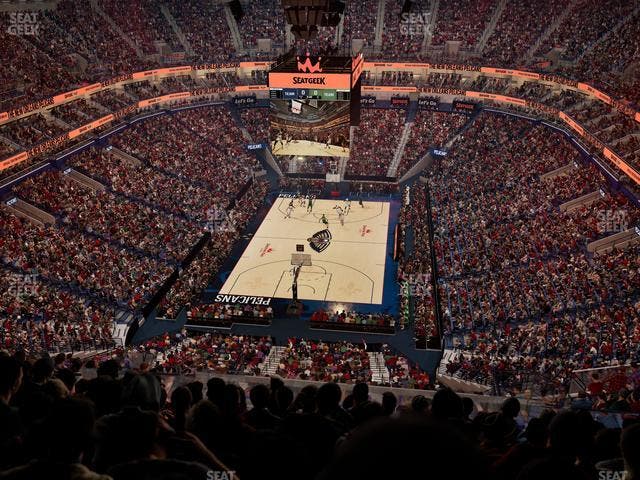 Smoothie King Center - Section 323 Seat View