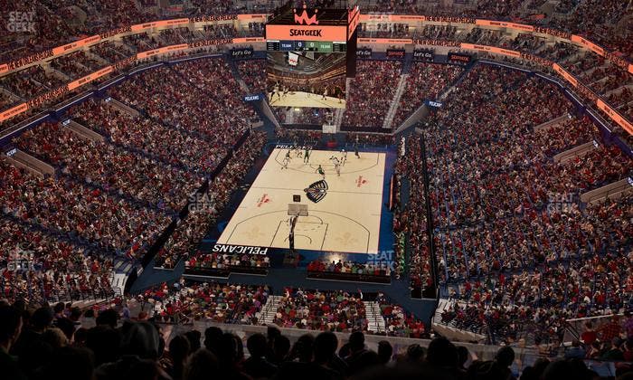 Smoothie King Center - Section 323 Seat View