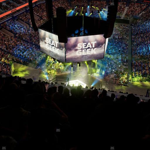 Smoothie King Center - Section 323 Seat View