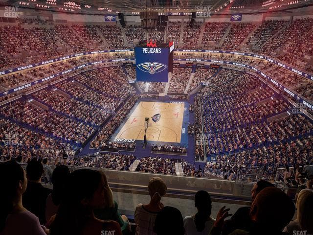Smoothie King Center - Section 323 Seat View