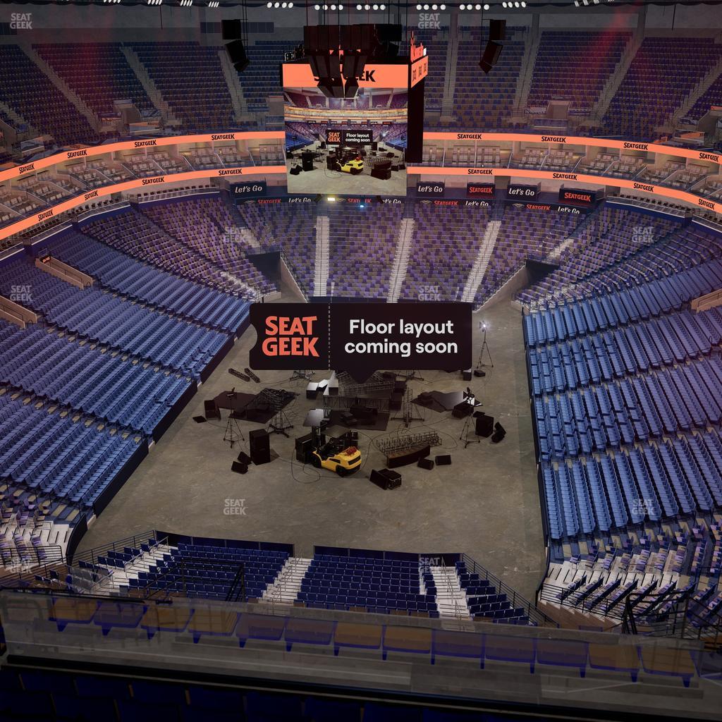 Smoothie King Center - Section 323 Seat View