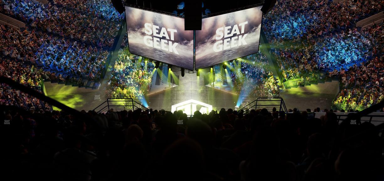 Smoothie King Center - Section 324 Seat View