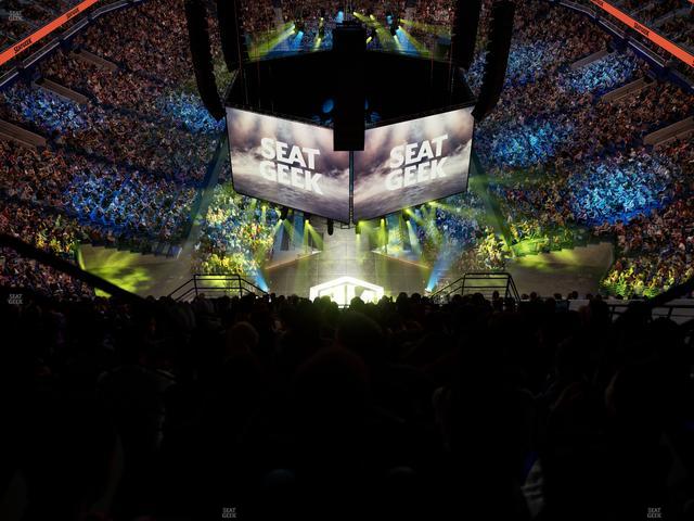 Smoothie King Center - Section 324 Seat View