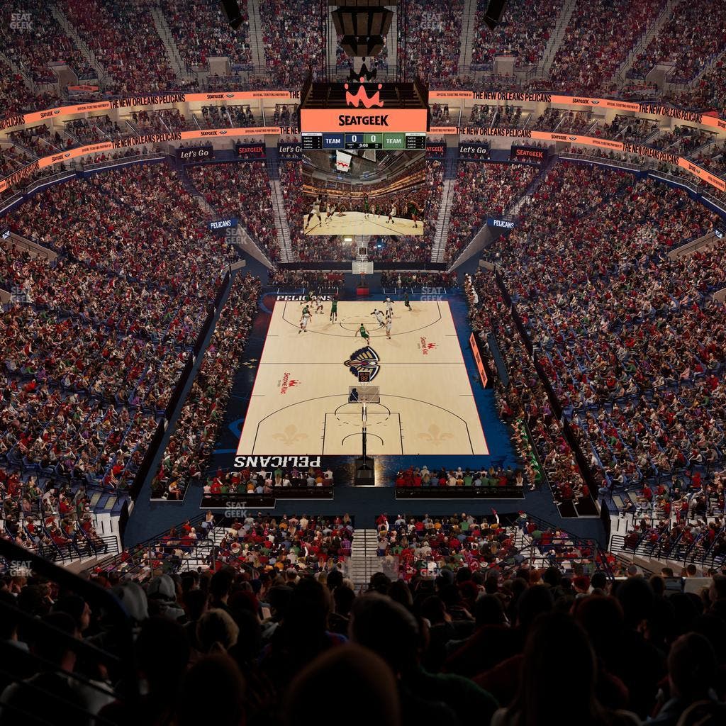 Smoothie King Center - Section 324 Seat View