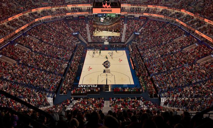 Smoothie King Center - Section 324 Seat View