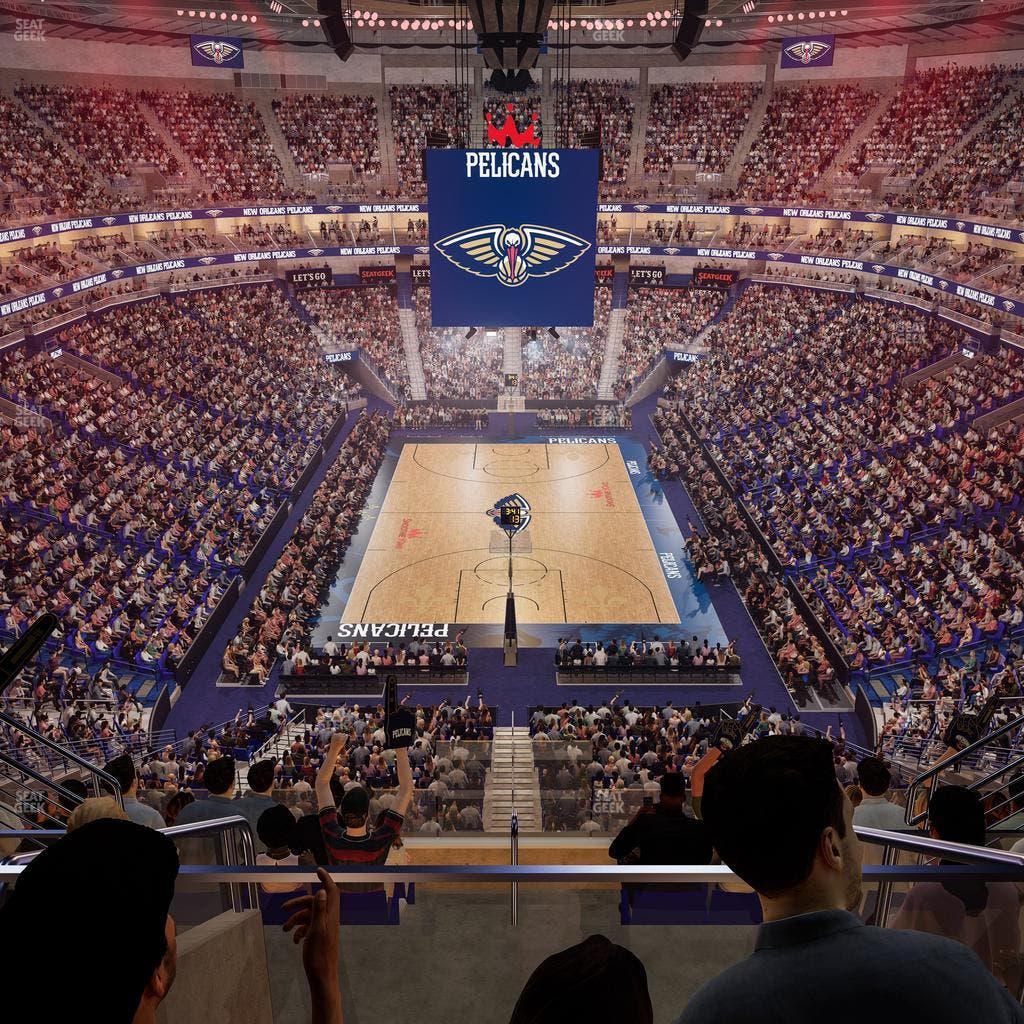 Smoothie King Center - Section 324 Seat View