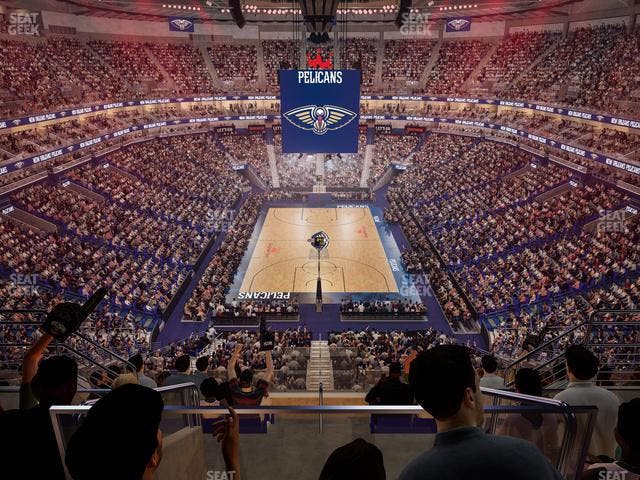 Smoothie King Center - Section 324 Seat View