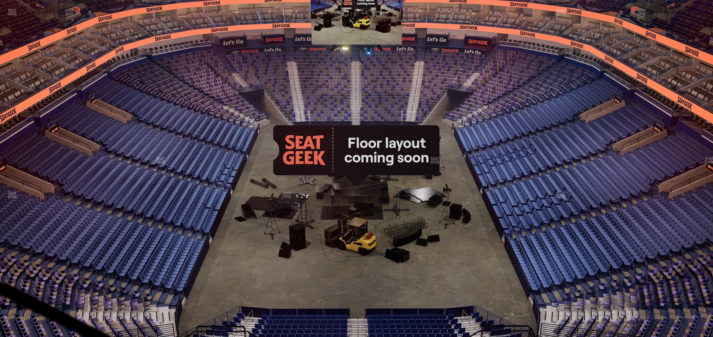 Smoothie King Center - Section 324 Seat View