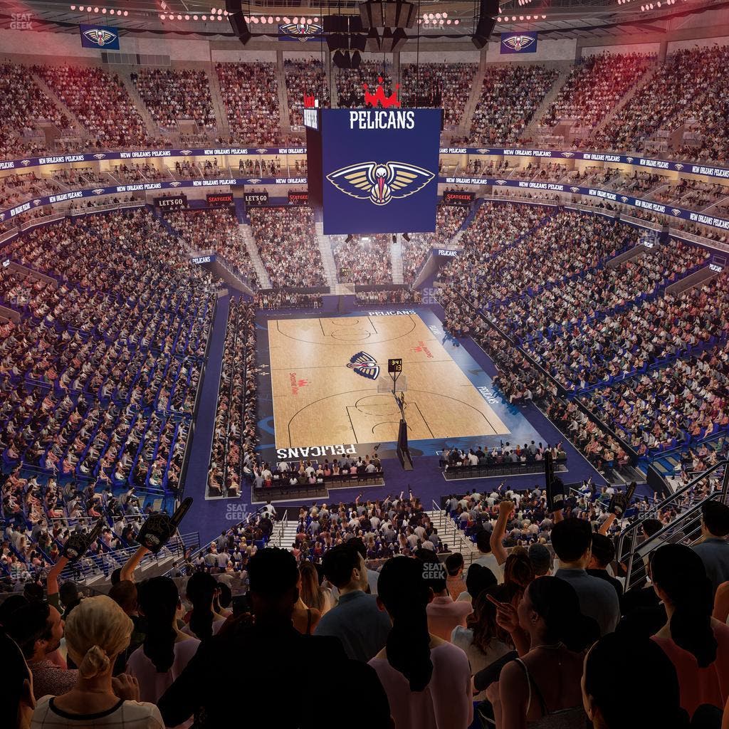 Smoothie King Center - Section 325 Seat View