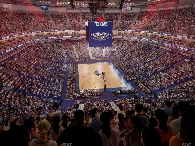 Smoothie King Center - Section 325 Seat View