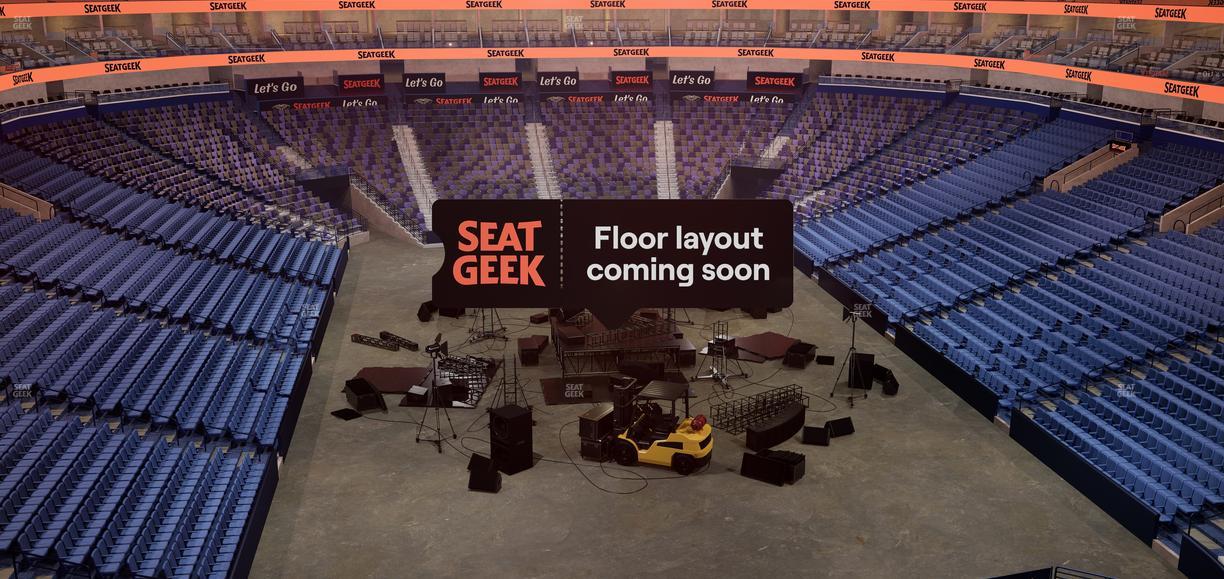 Smoothie King Center - Section 325 Seat View