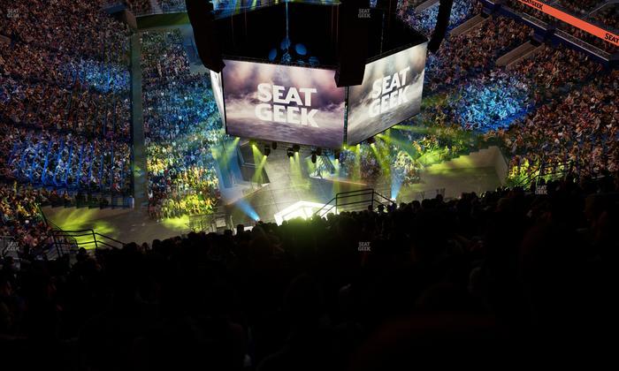 Smoothie King Center - Section 325 Seat View