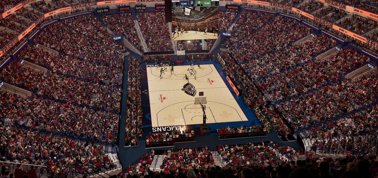 Smoothie King Center - Section 325 Seat View