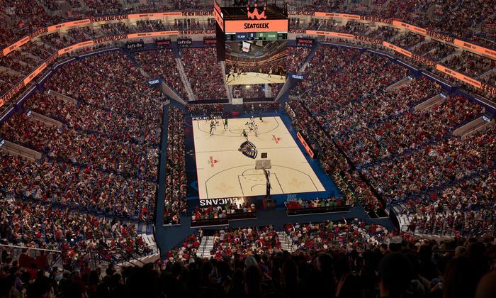 Smoothie King Center - Section 325 Seat View