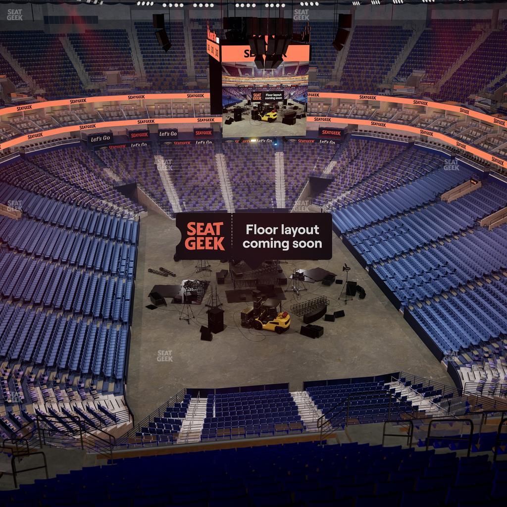 Smoothie King Center - Section 325 Seat View