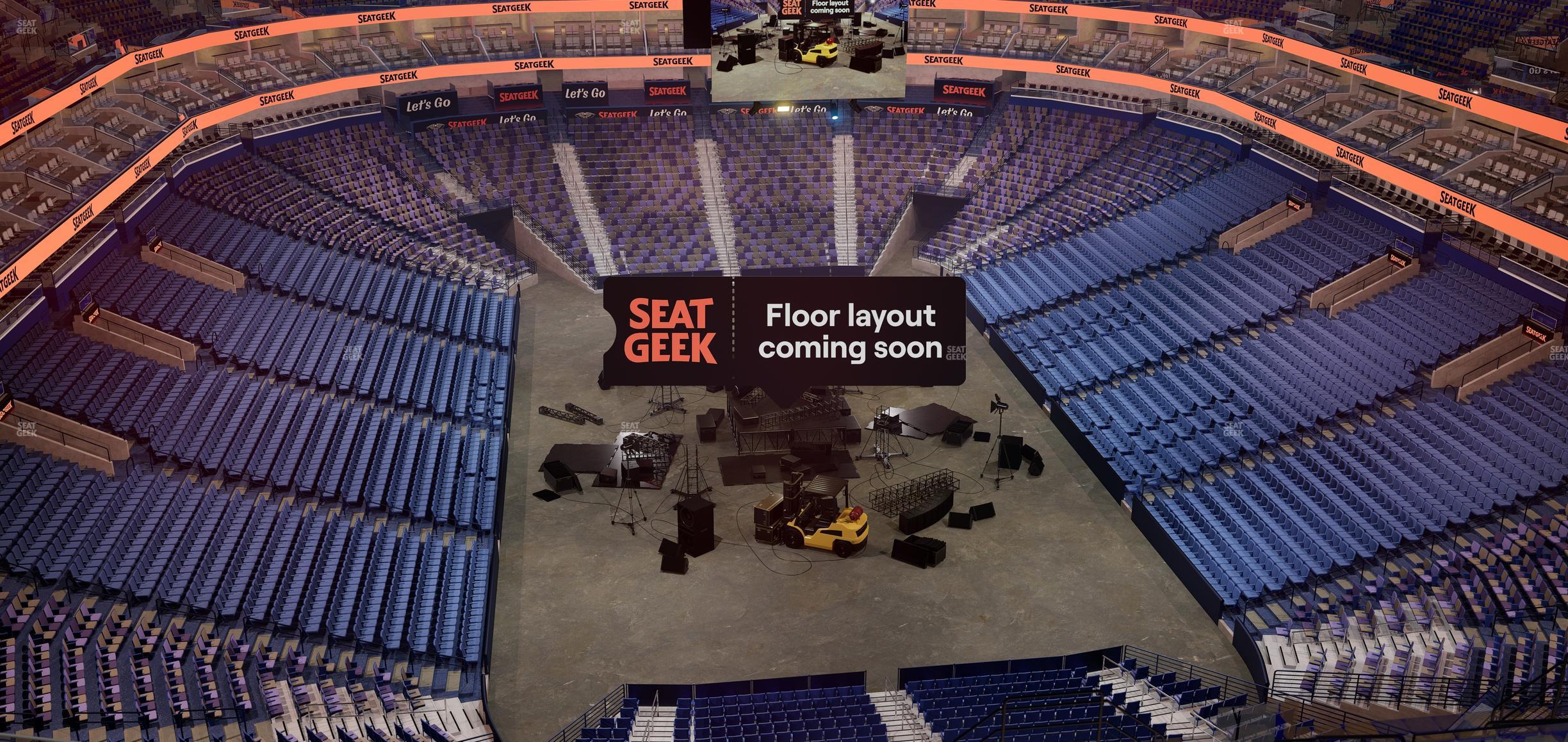 Smoothie King Center - Section 325 Seat View