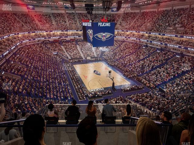 Smoothie King Center - Section 326 Seat View