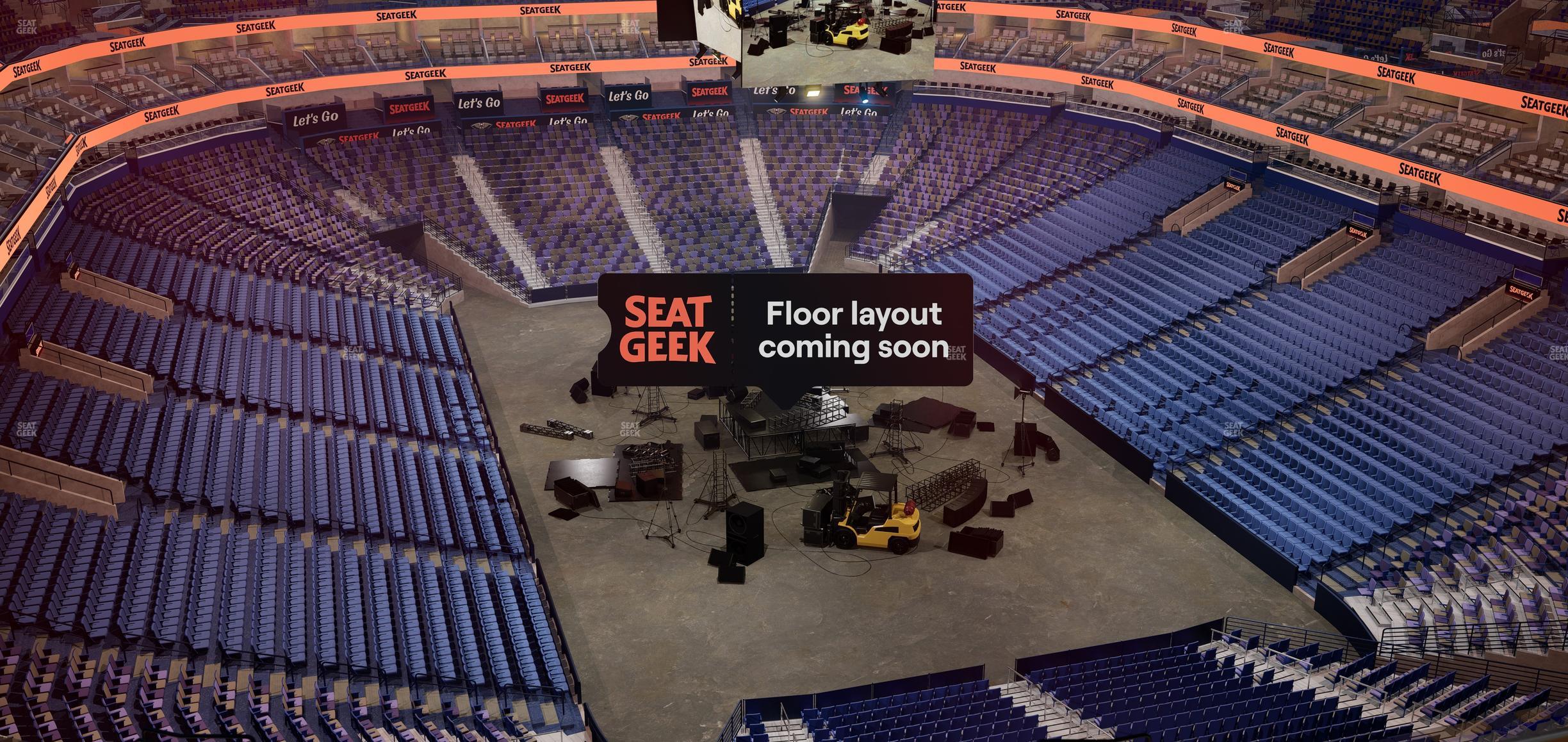 Smoothie King Center - Section 326 Seat View
