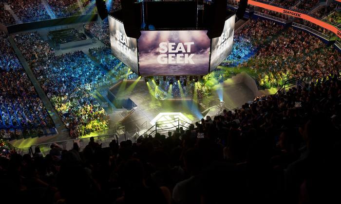 Smoothie King Center - Section 326 Seat View