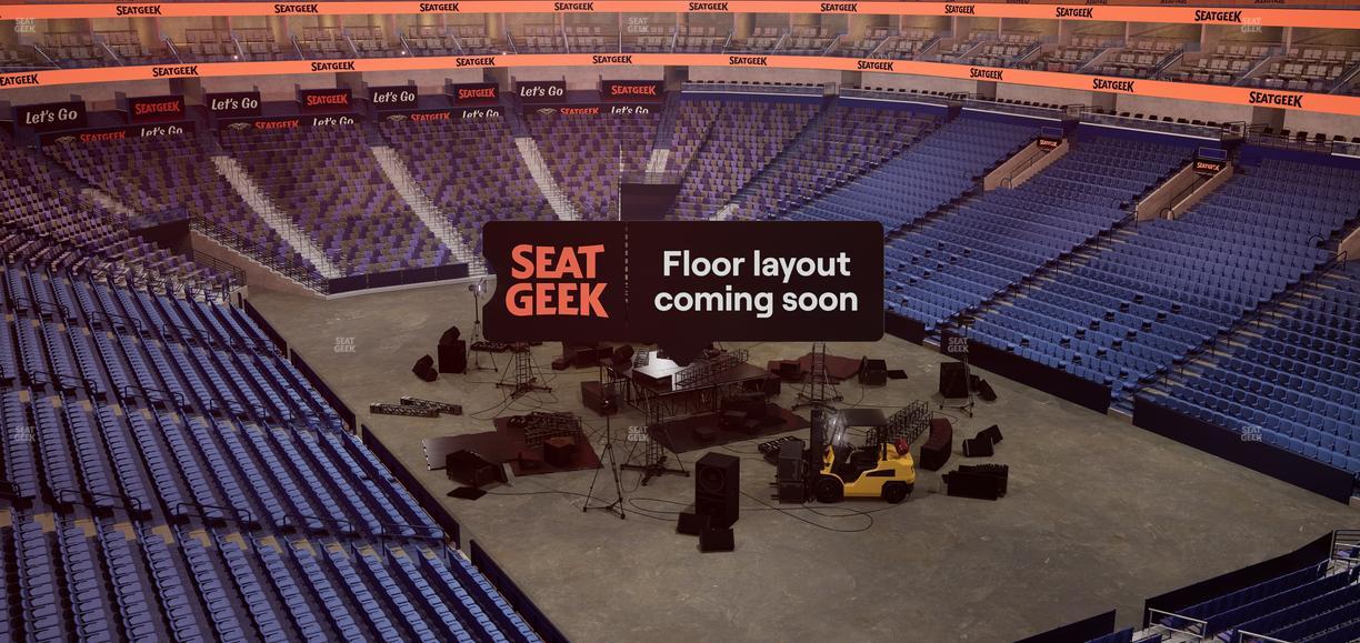 Smoothie King Center - Section 327 Seat View