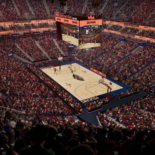 Smoothie King Center - Section 327 Seat View