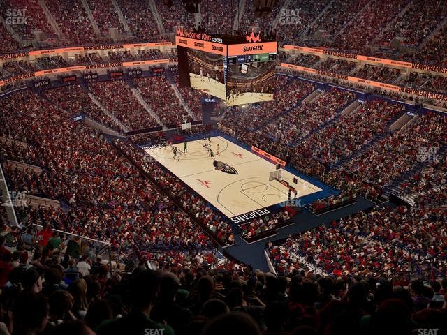 Smoothie King Center - Section 327 Seat View