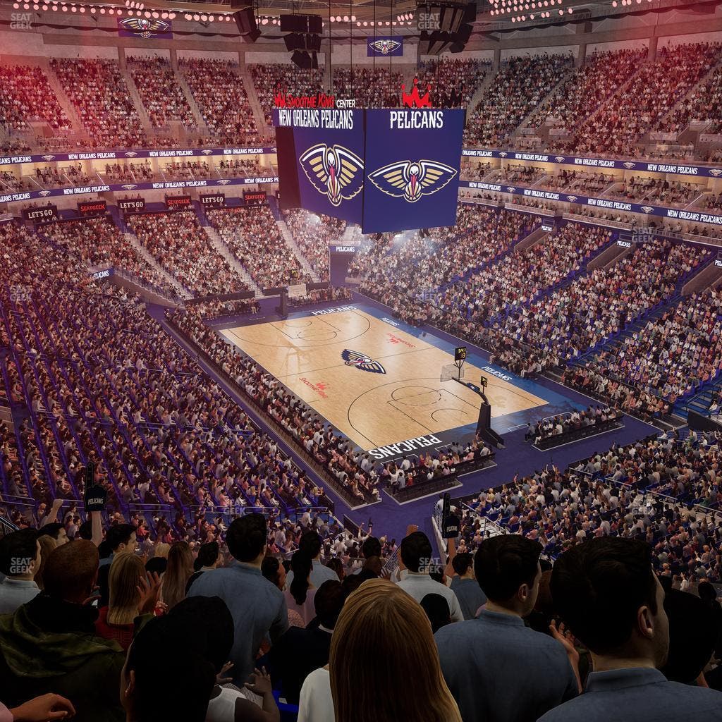 Smoothie King Center - Section 327 Seat View