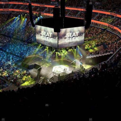 Smoothie King Center - Section 327 Seat View