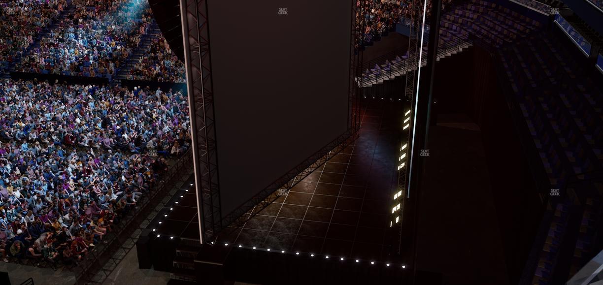 Smoothie King Center - Section 328 Seat View
