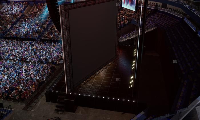Smoothie King Center - Section 328 Seat View