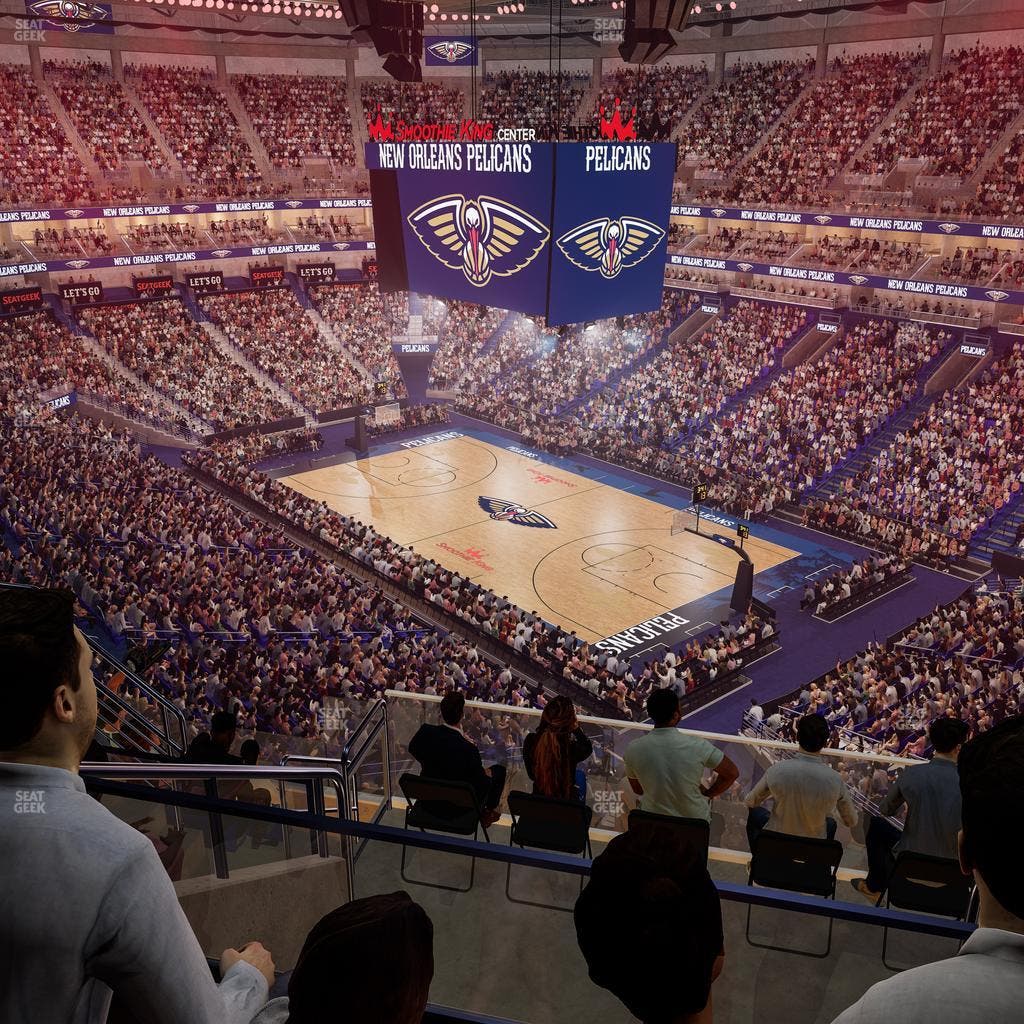 Smoothie King Center - Section 328 Seat View