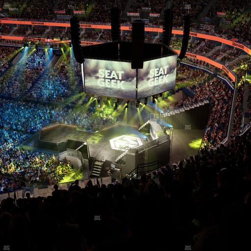 Smoothie King Center - Section 328 Seat View