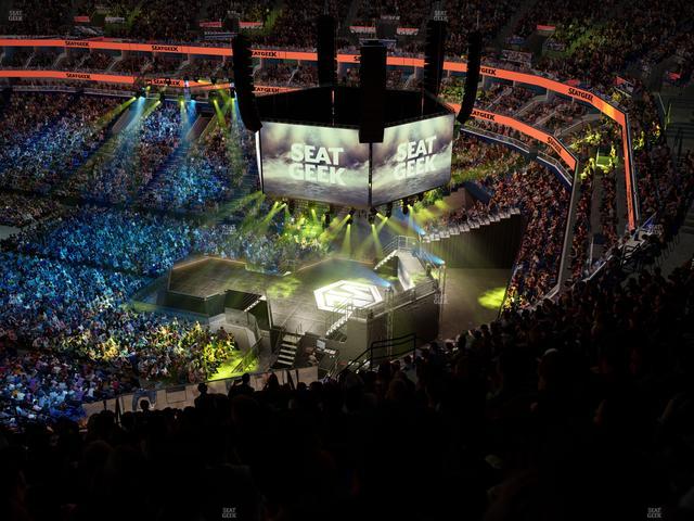 Smoothie King Center - Section 328 Seat View